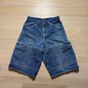 vintage Y2K-era Randy River R2 Jeans Wear denim cargo shorts Mens size 32